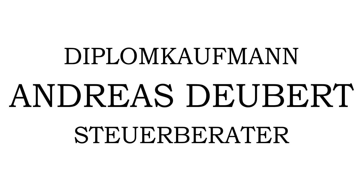 Andreas Deubert Steuerberater · Diplom-Kaufmann (Univ.)