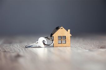 Foto: Schlüssel mit Häuschen